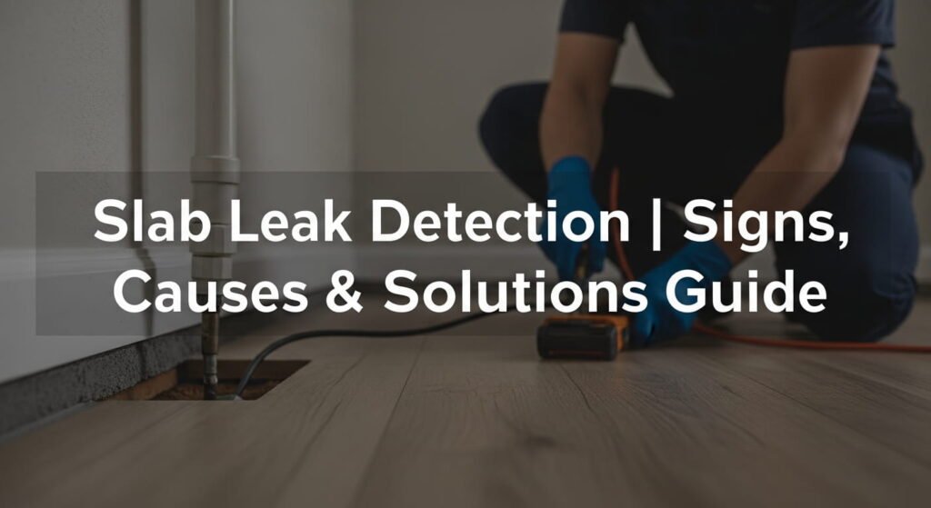 slab leak detection