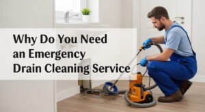 Why Do You Need an Emergency Drain Cleaning Service to Keep Drains Flowing?